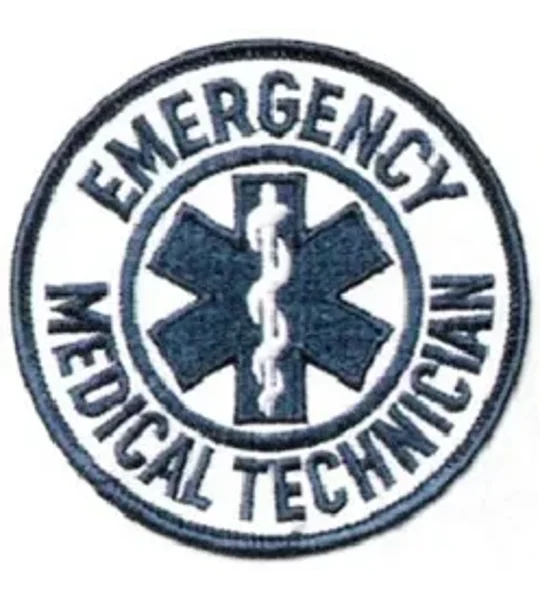 Emergency Medical Technician Round Patch
