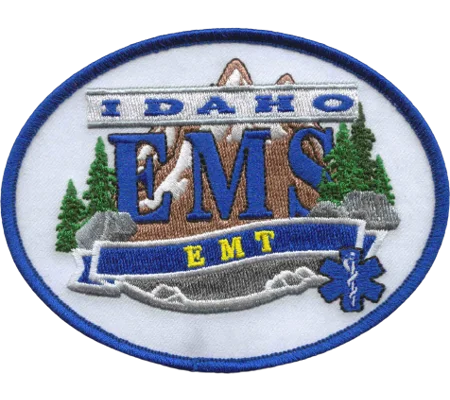 ID Idaho State EMT Emergency Medical Technician Shoulder Patch