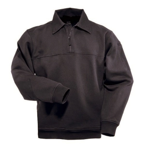 Fire Rescue Job Shirt Classic V Neck Collar Black