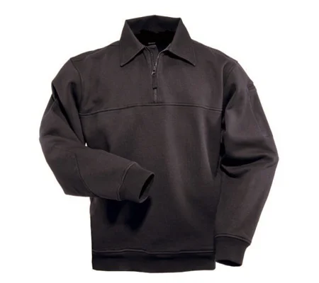 Fire Rescue Job Shirt Classic V Neck Collar Black