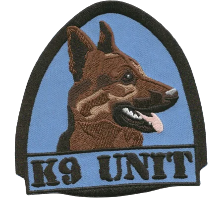 K9 Unit Dog Shoulder Patch Doberman
