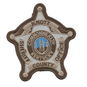 KY Kentucky State Knott Sheriff Office Patch