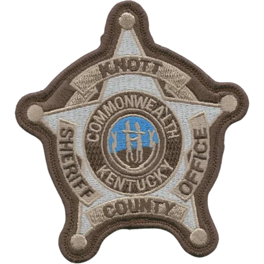 KY Kentucky State Knott Sheriff Office Patch