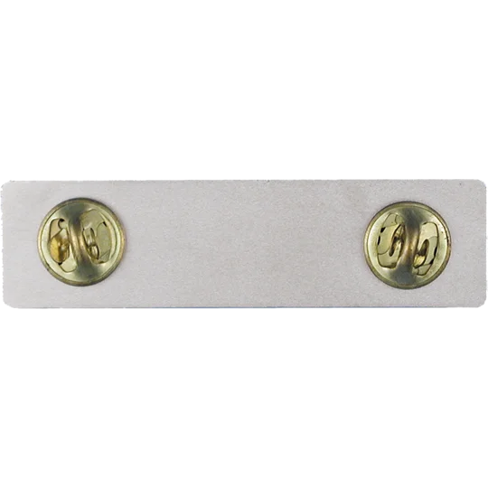 Custom Engraved Uniform Name - Year Tag Plate 2 Line
