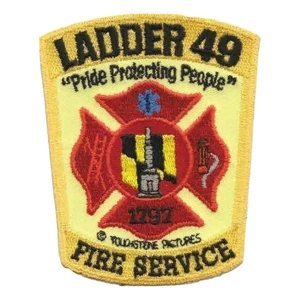 MD Maryland Touchstone Pictures Baltimore Ladder 49 Patch