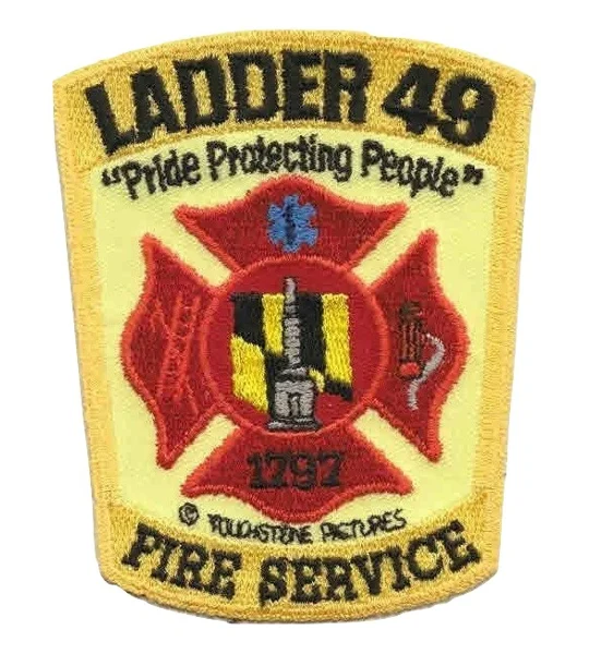 MD Maryland Touchstone Pictures Baltimore Ladder 49 Patch