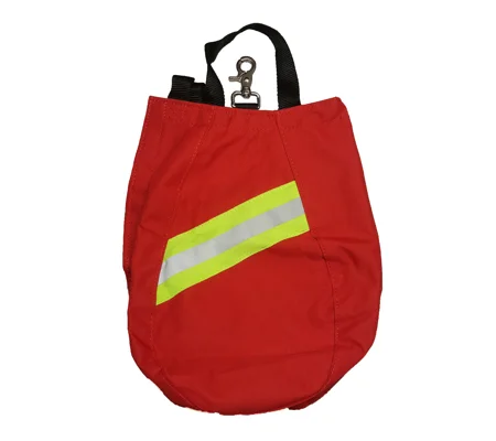 Air Mask SCBA Bag Fleece Lined Red