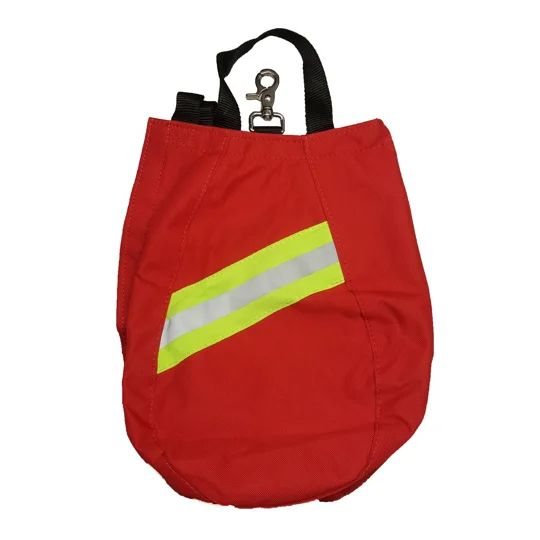 Air Mask SCBA Bag Fleece Lined Red