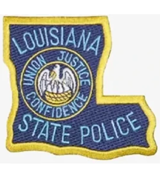 LA Louisiana State Police Highway Patrol Shoulder Patch