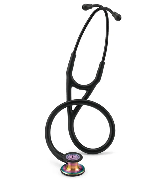 3M Littmann Cardiology 4 IV Stethoscope Black - Rainbow