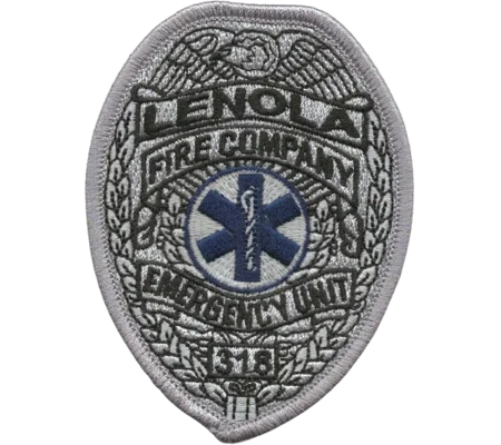 NJ New Jersey State Lenola Fire Company Badge Patch