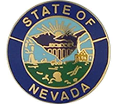 Collar Insignia Tac Pin State Seal NV Nevada