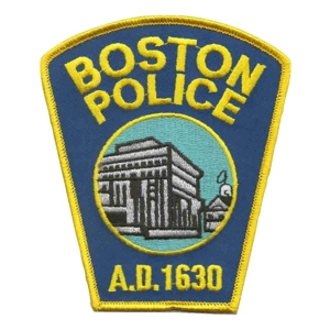 MA Massachusetts State Boston Police Shoulder Patch
