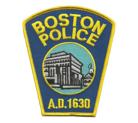 MA Massachusetts State Boston Police Shoulder Patch