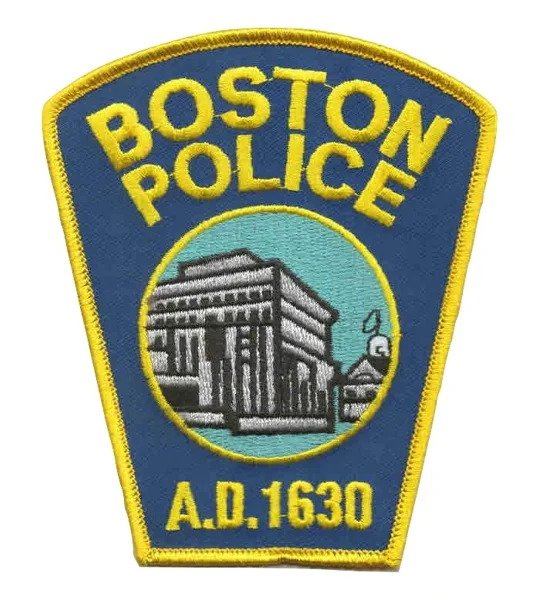 MA Massachusetts State Boston Police Shoulder Patch