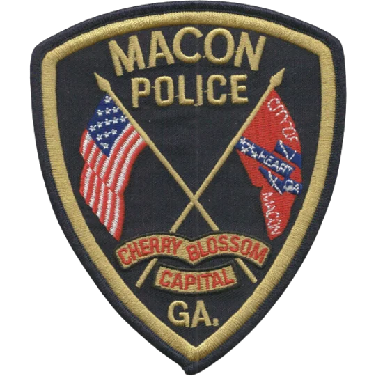 GA Georgia Macon Police Department Patch