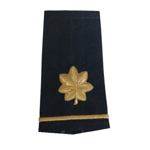 Gold Major Shirt Epaulette Shoulder Board Midnight