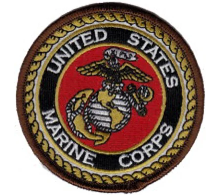 US Marine Corps Circle Shoulder - Hat Patch