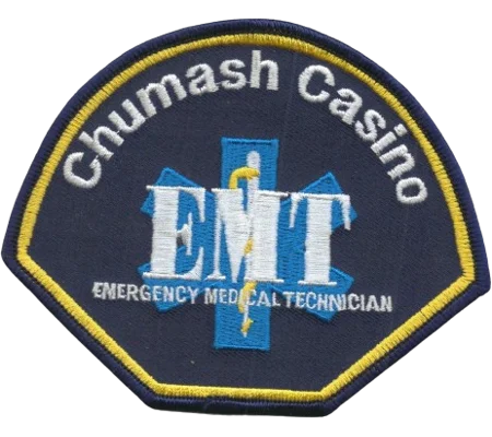 CA California Chumash Casino Santa Ynez EMT Patch