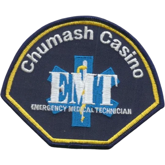 CA California Chumash Casino Santa Ynez EMT Patch