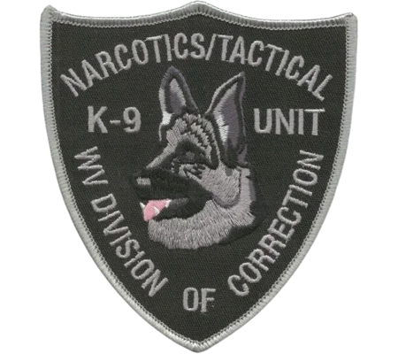 WV West Virginia Department of Corrections Regional Jails Patch K9