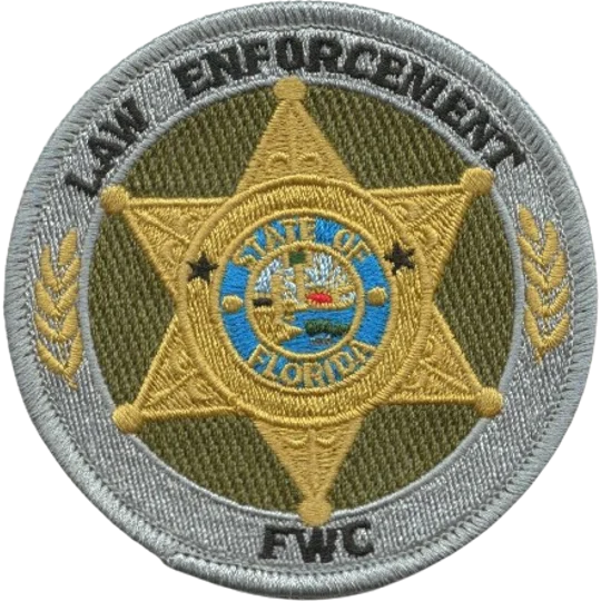 FL Florida Game Warden Wild land Fish Police Badge Patch