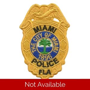 FL Florida Miami Police Badge Patch