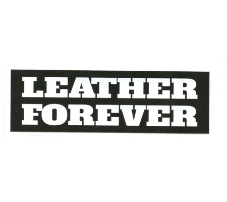 Leather Forever Scotchlite Helmet Sticker