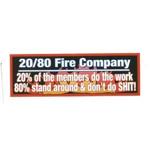 20 80 Do Work Scotchlite Helmet Sticker