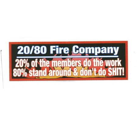 20 80 Do Work Scotchlite Helmet Sticker
