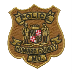 MD Maryland State Howard County Police Badge Patch