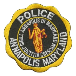 MD Maryland State Annapolis Police Shoulder Patch