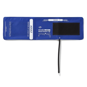 Reusable 1-Tube Blood Pressure Cuff with Bayonet Connector..