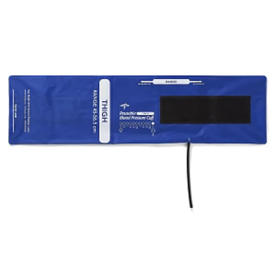 Reusable 1-Tube Blood Pressure Cuff with Bayonet Connector Thigh