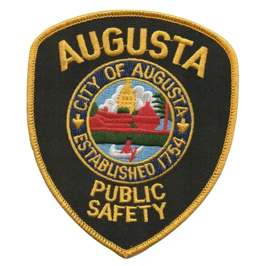 ME Maine State Augusta Police Shoulder Patch