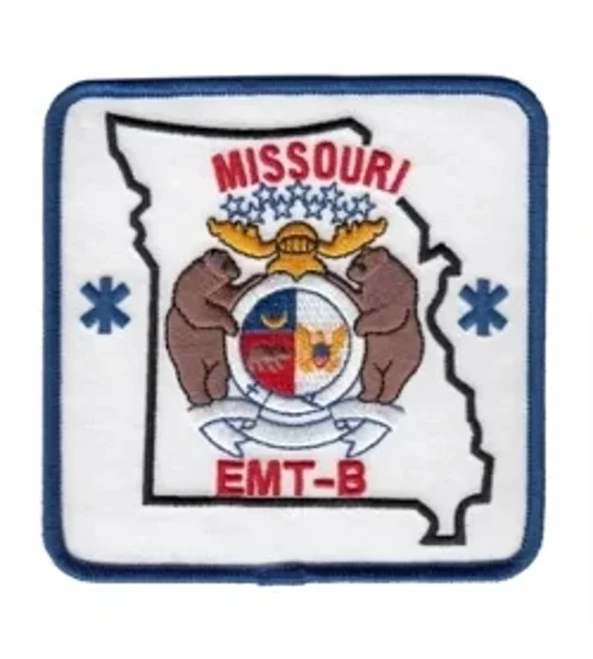 MO Missouri State EMT Emergency Medical Technician Shoulder Patch
