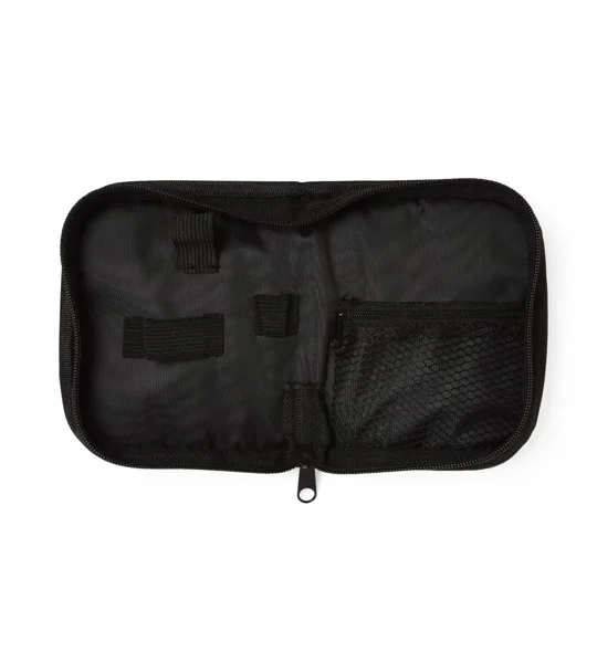 Blood Glucose Meter EMS Orange Zippered Storage Bag Case