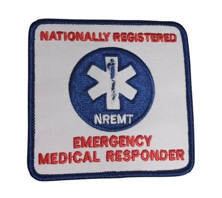 Nationally Registered Emergency Medical Responder Shoulder Patch