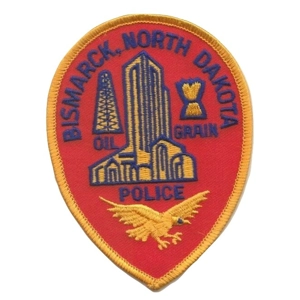 ND North Dakota State Bismark Police Shoulder Patch