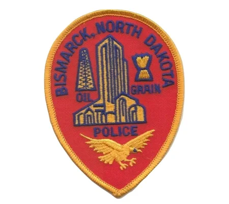 ND North Dakota State Bismark Police Shoulder Patch