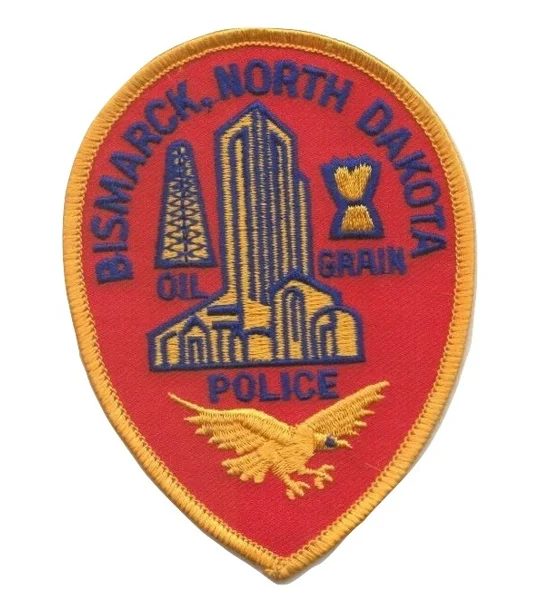 ND North Dakota State Bismark Police Shoulder Patch