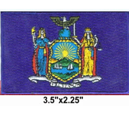 NY New York State Flag Patch