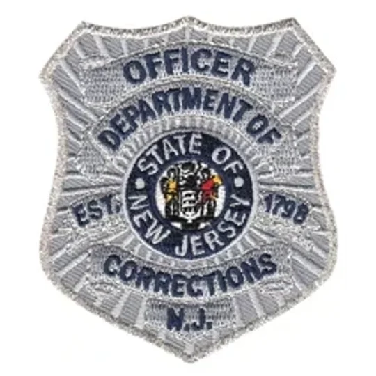 NJ New Jersey State Department of Corrections Patch Officer