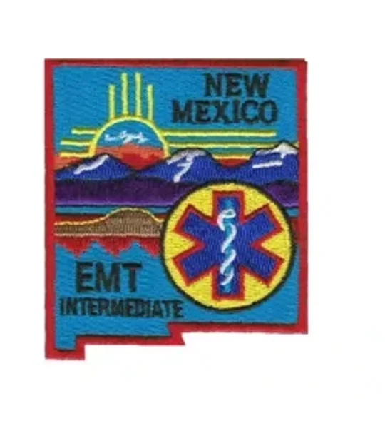 NM New Mexico State EMTI Emergency Medical Intermediate Shoulder Patch