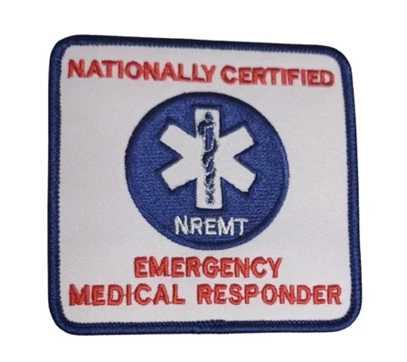 Nationally Certified Emergency Medical Responder Shoulder Patch