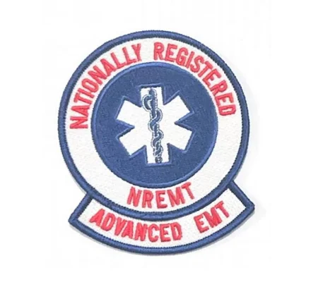 Nationally Registered Emergency Medical EMT Advanced Shoulder Patch