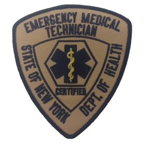 NY New York Emergency Medical Technician Basic Shoulder Pa..