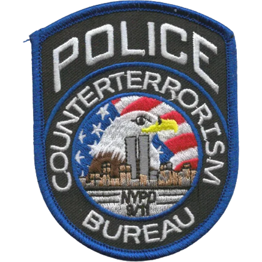 NYPD COUNTERTERRORISM パッチセット NYPD COUNTERTERRORISM パッチセット