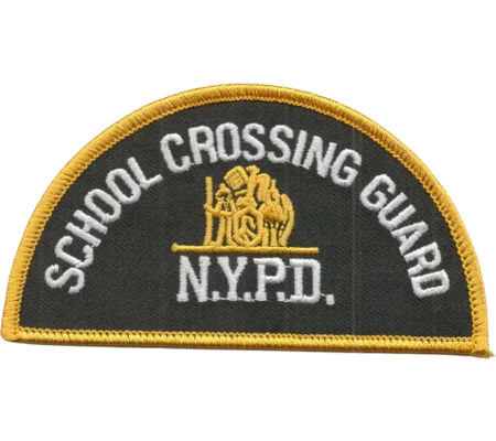 NYPD School Crossing Guard Shoulder Patch
