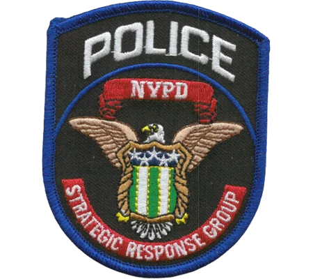 NYPD City of New York Police Strategic Response Group Patch